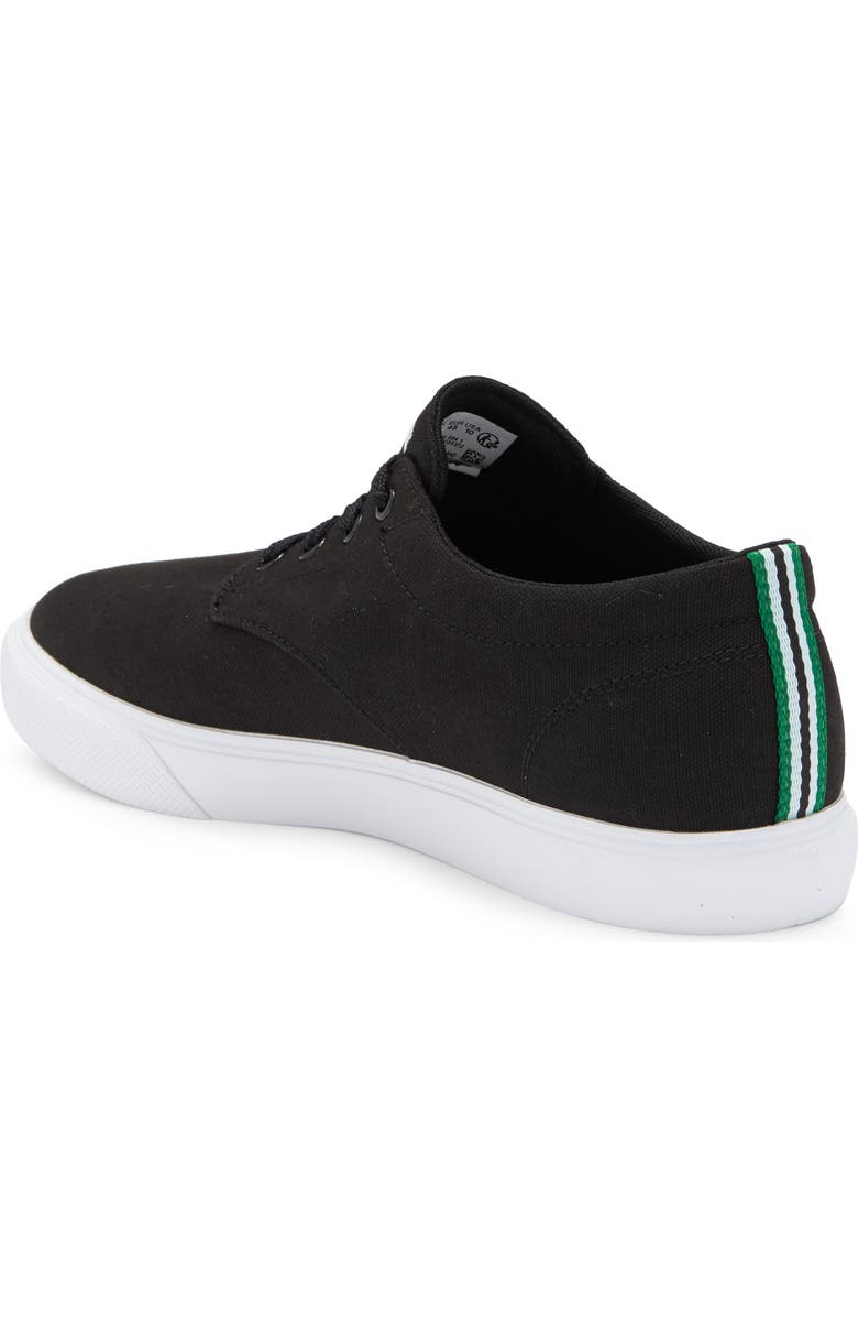 Lacoste Low Top Sneaker, Alternate, color, Black/ White