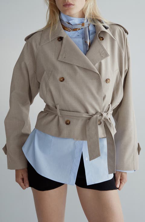 Short Trench Jacket