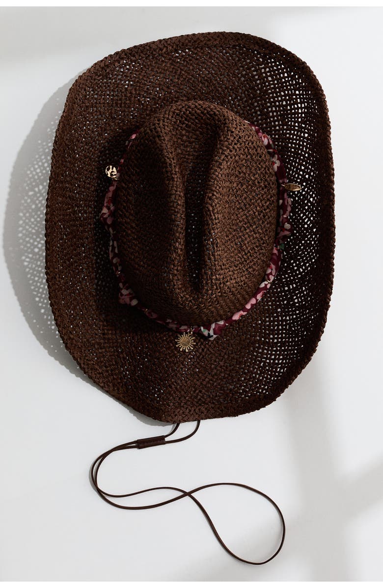 H&M Straw Cowboy Hat, Alternate, color, 