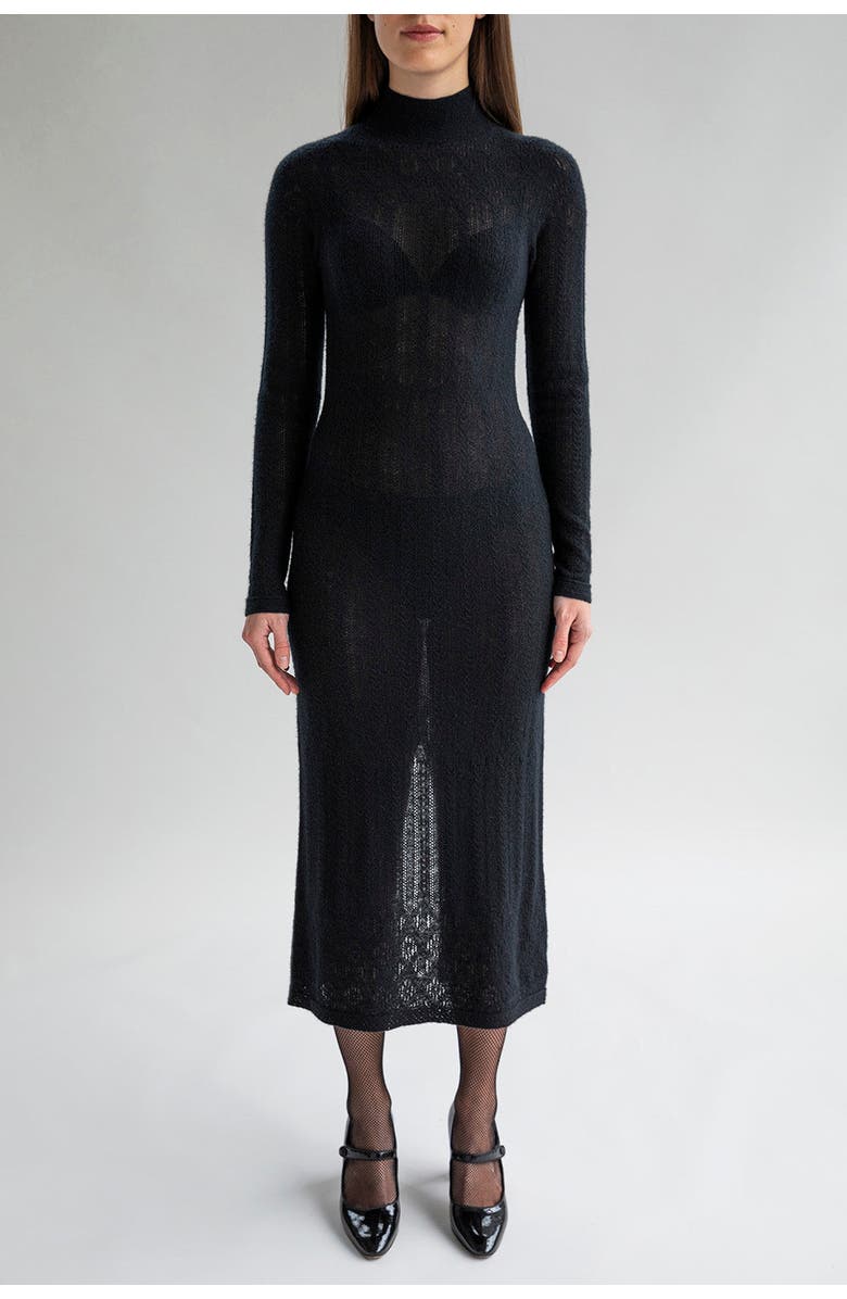 SSKEIN Margot Dress, Main, color, Black