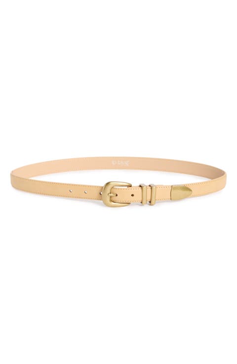 Sculpted Western Buckle Belt