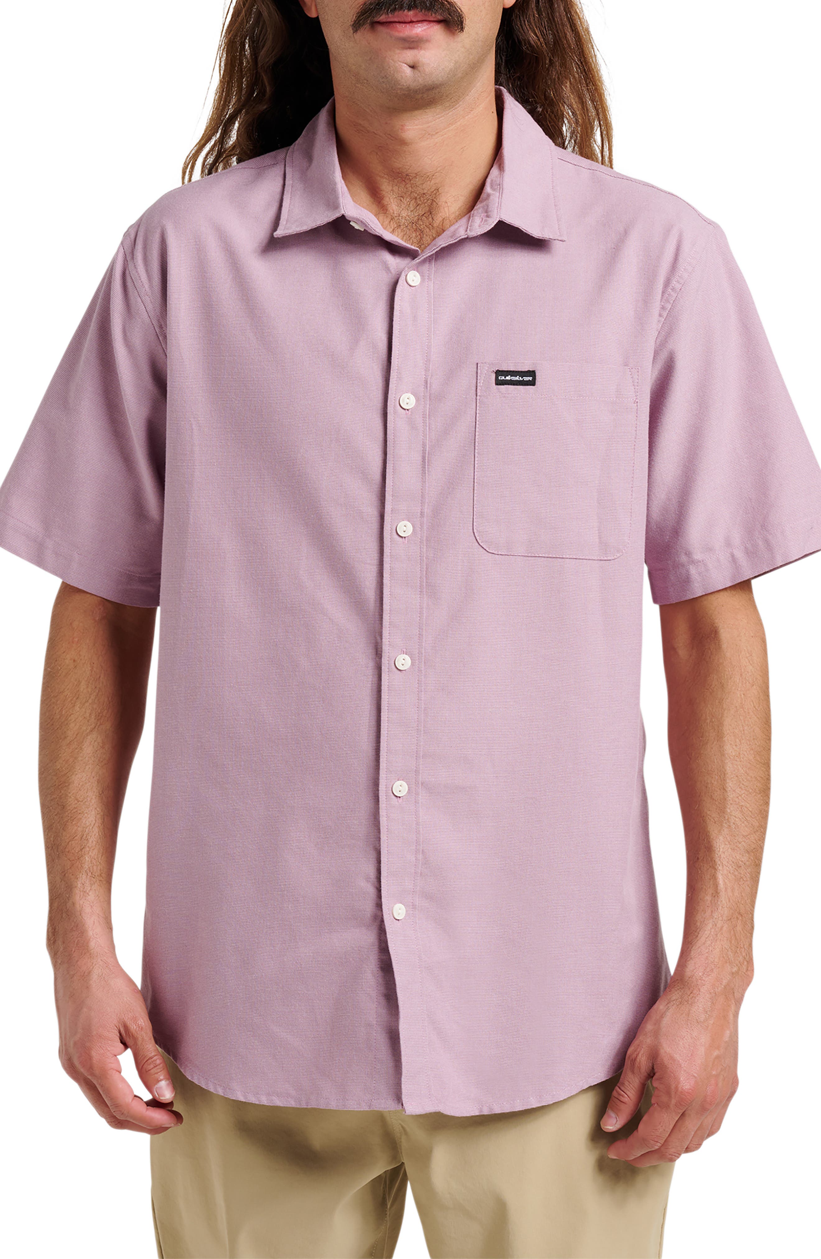 Quiksilver Shoreline Short Sleeve Button-Up Shirt