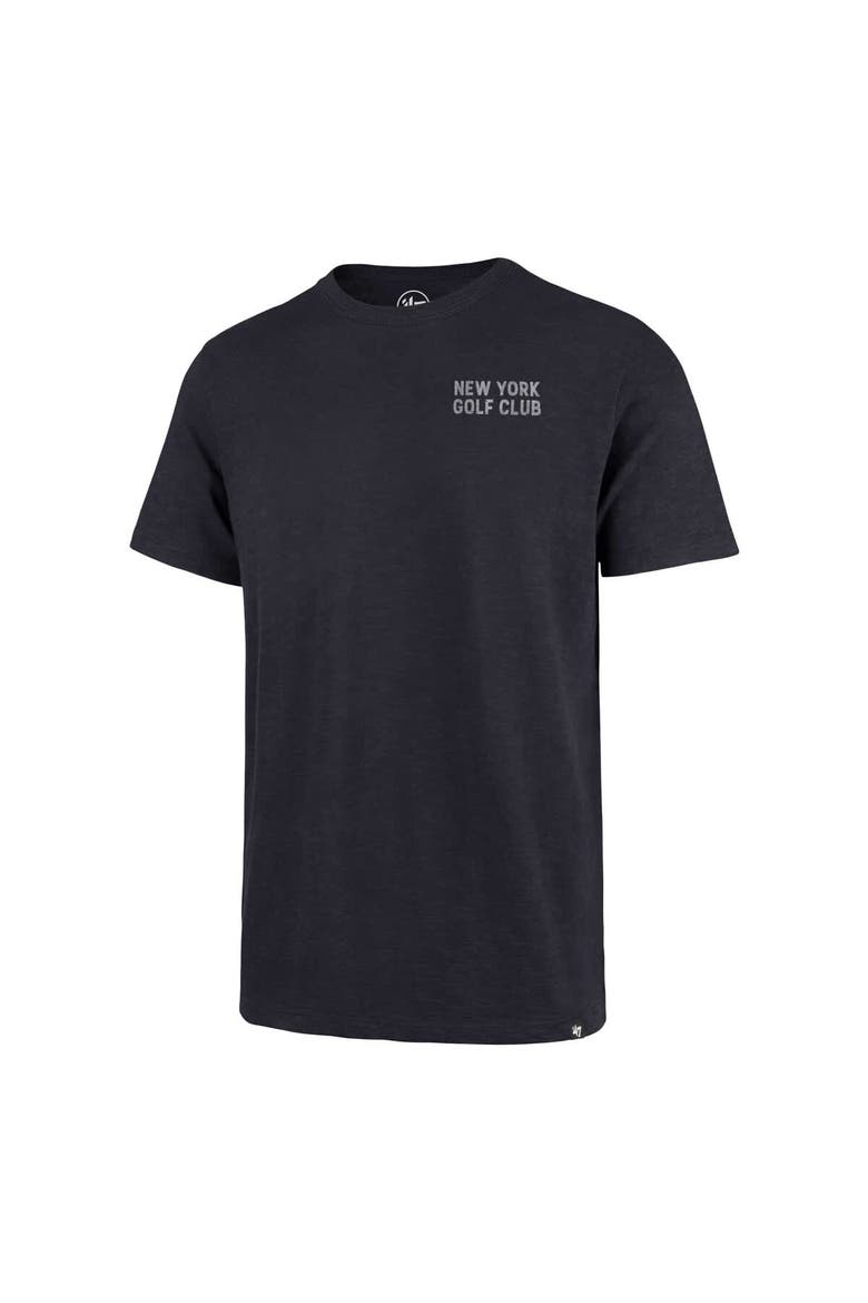 Men's '47  Navy TGL New York Golf Club Backer Scrum T-Shirt, Alternate, color, Navy
