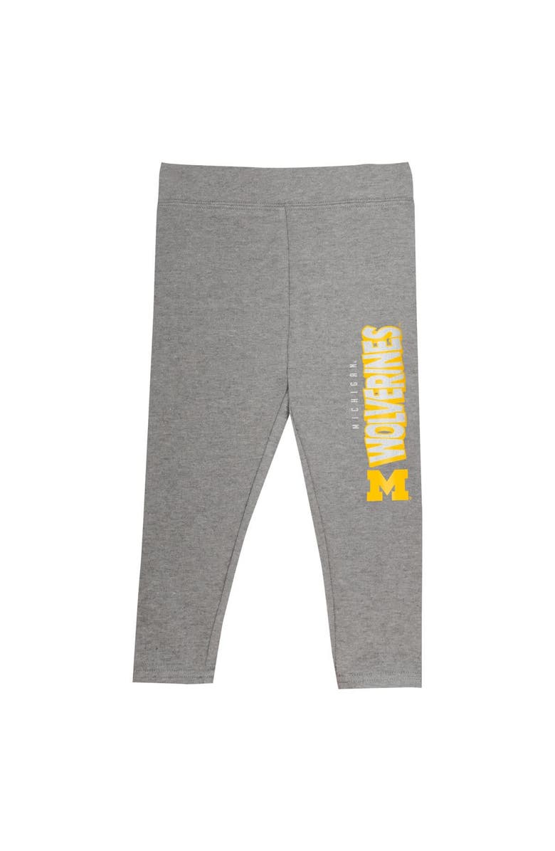 Outerstuff Girls Infant Navy Michigan Wolverines Clubhouse Pullover Hoodie & Legging Set, Alternate, color, Navy