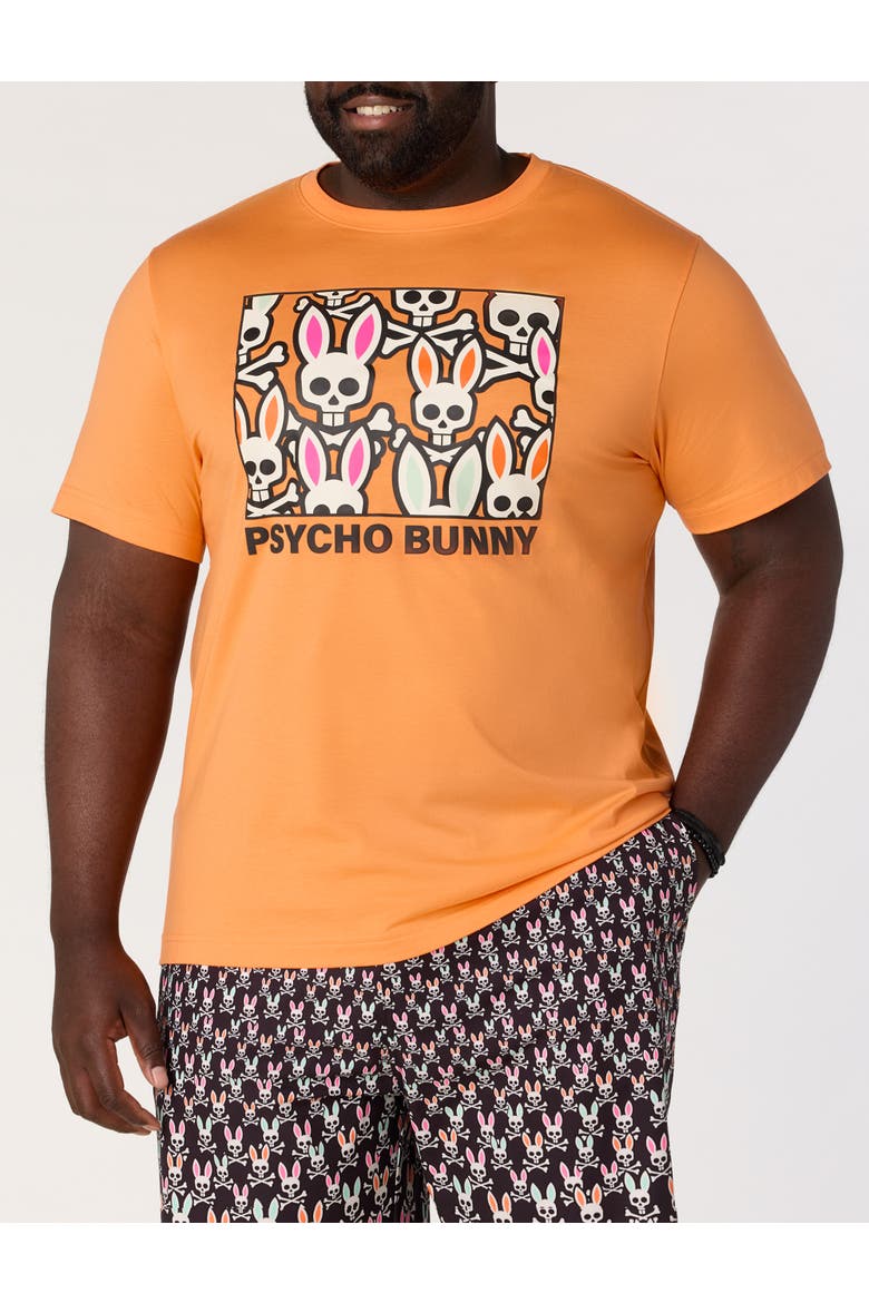 Big & Tall Byron Graphic Tee, Main, color, ORANGE