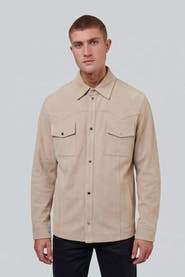 FURNIQ UK Jett Suede Shirt Jacket