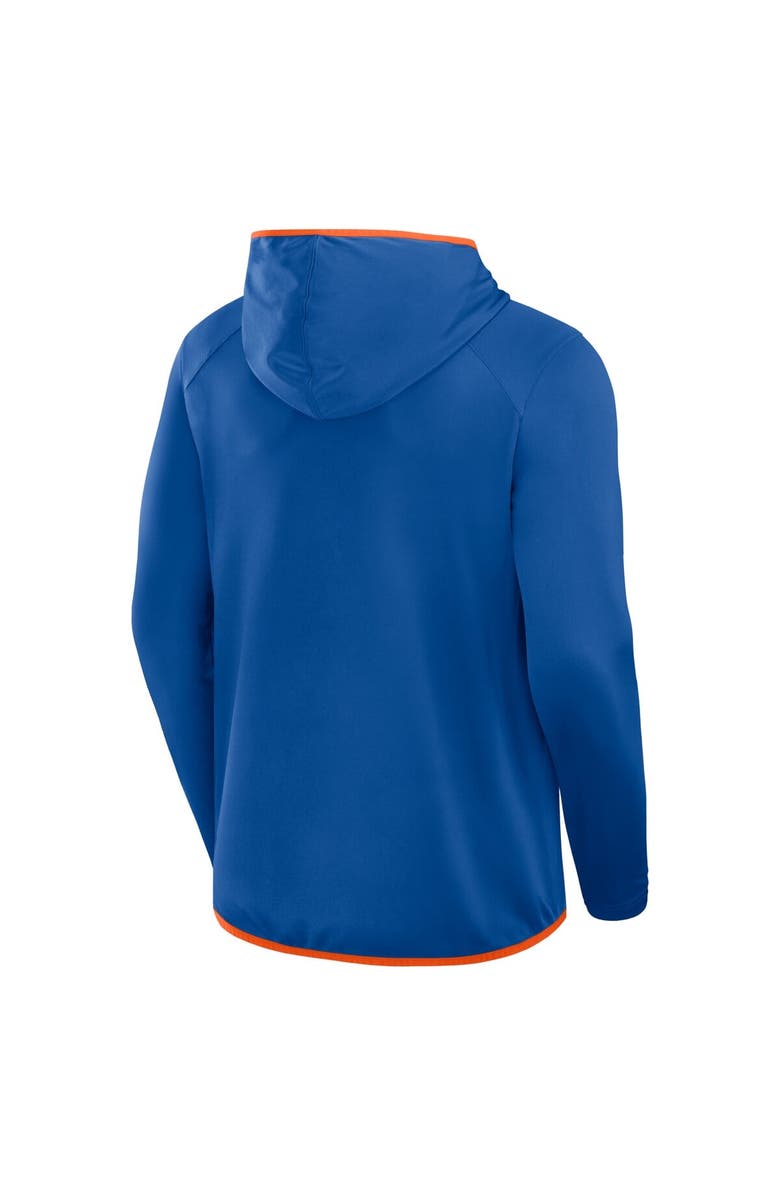 FANATICS Men's Fanatics Royal/Orange Florida Gators Transitional Hoodie T-Shirt, Alternate, color, 
