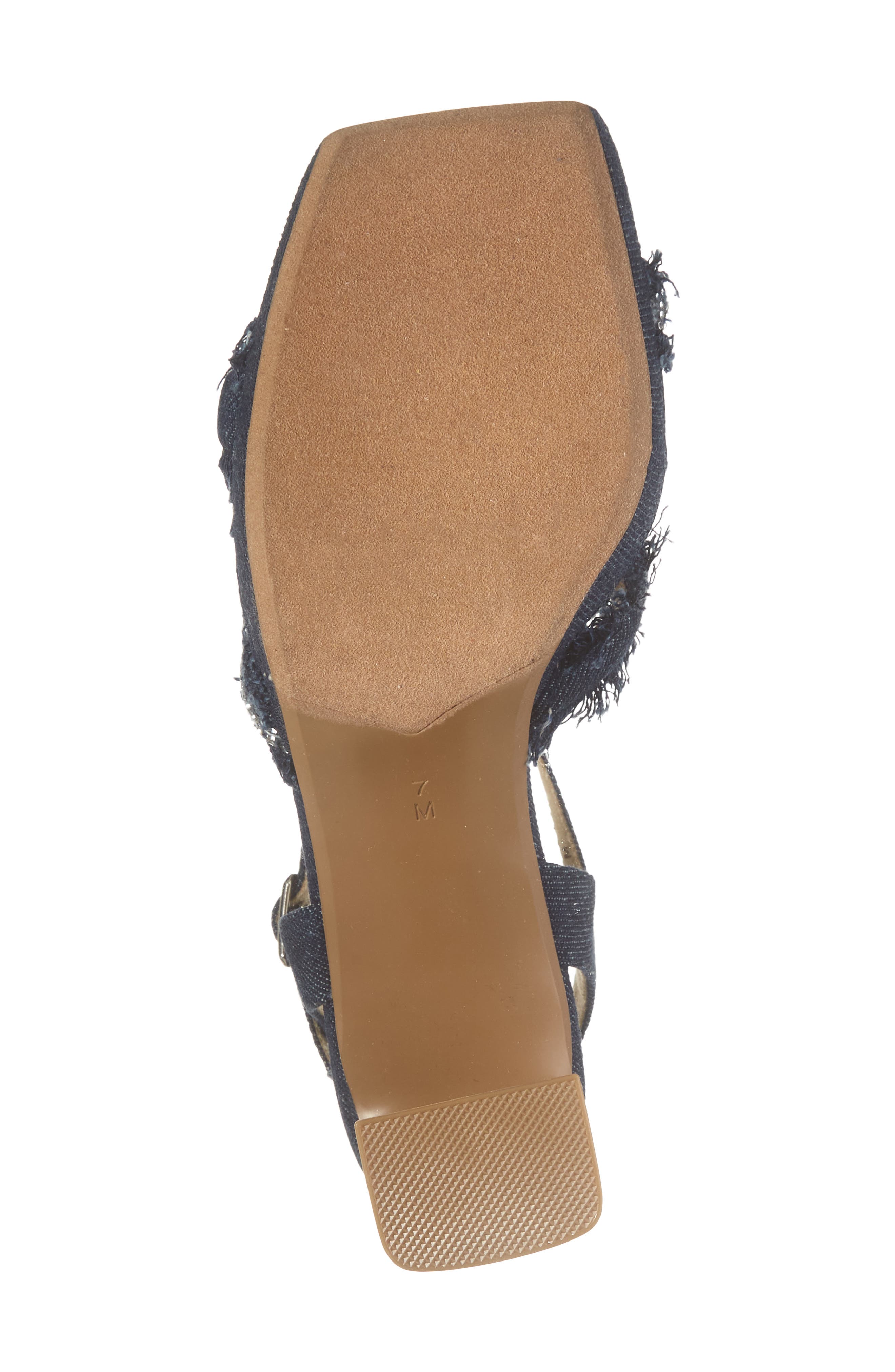 Marie Platform Sandal, Alternate, color, BLUE JEANS