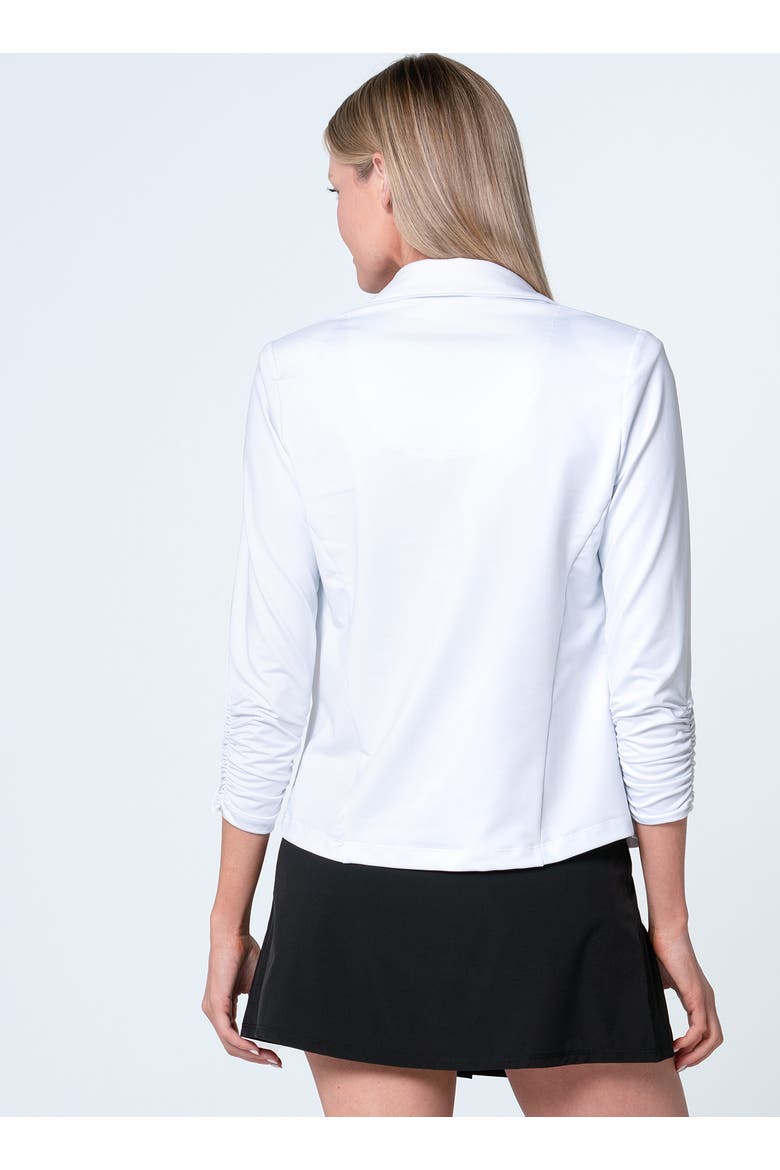 Lucky Blazer, Alternate, color, White