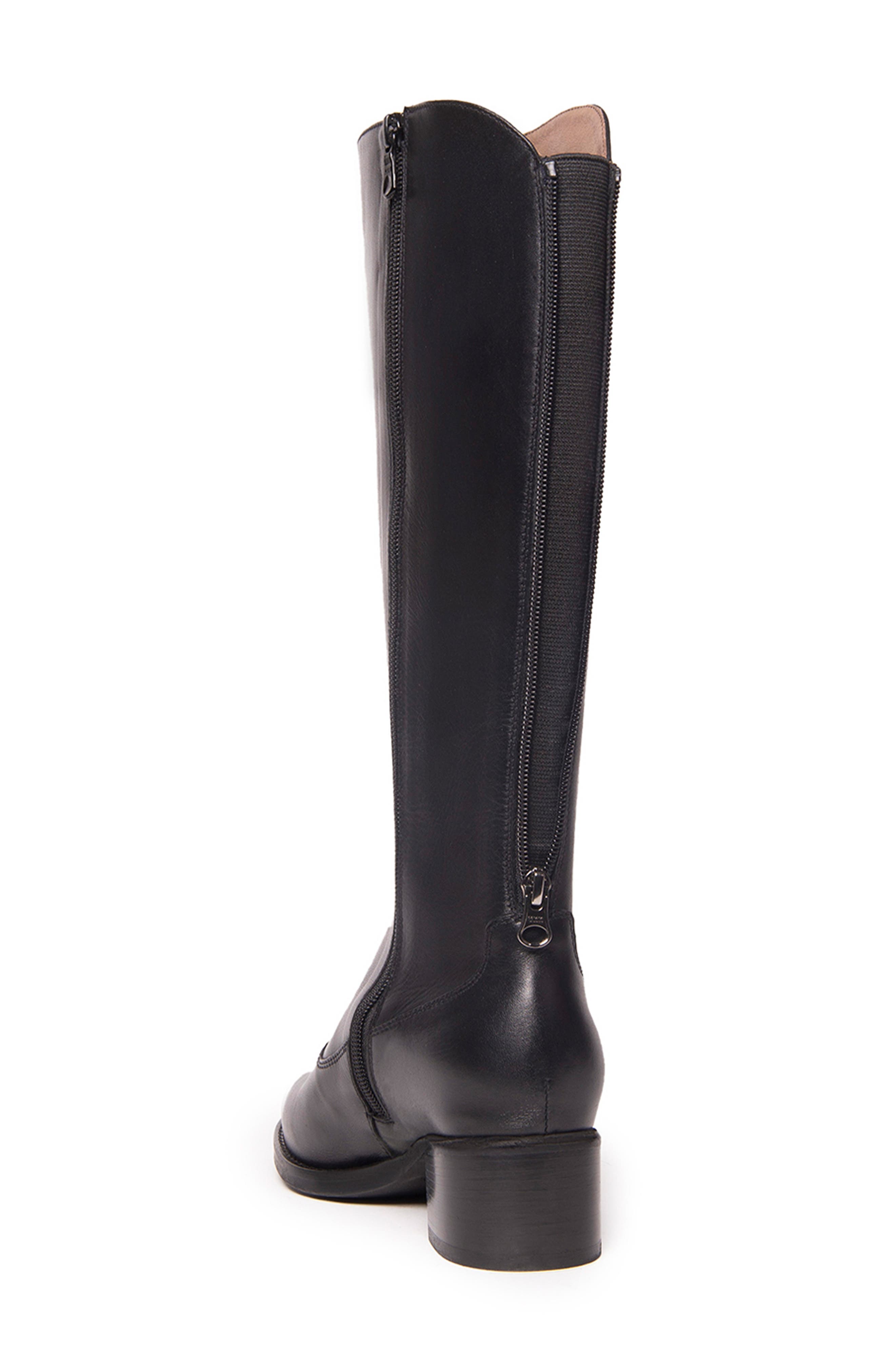 NeroGiardini Knee High Boot, Alternate, color, Black