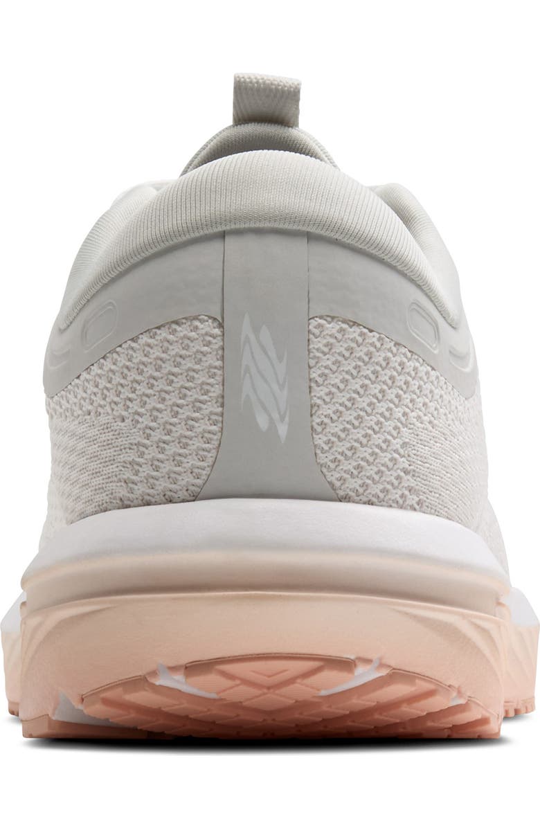 Brooks Revel 7 Hybrid Running Shoe, Alternate, color, Oyster/White/Tropical Peach