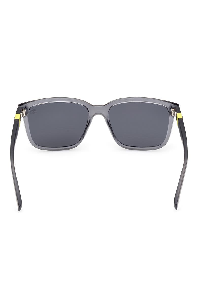 57mm Sunglasses, Alternate, color, GREY/OTHER / SMOKE POLARIZED