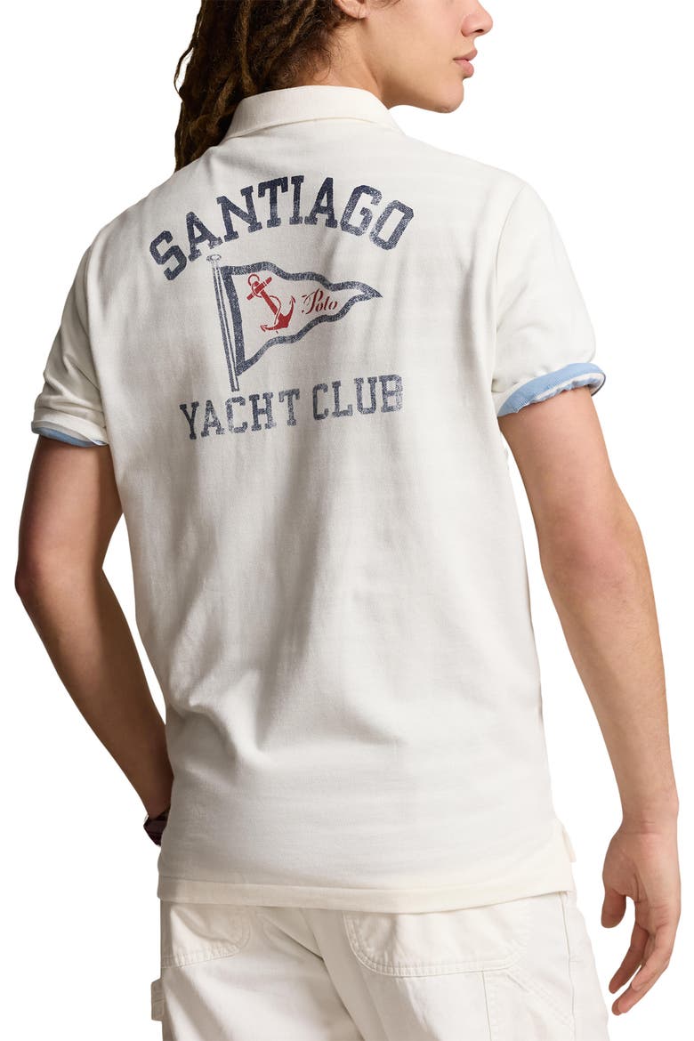 Yacht Club Cotton Mesh Polo, Alternate, color, NEVIS