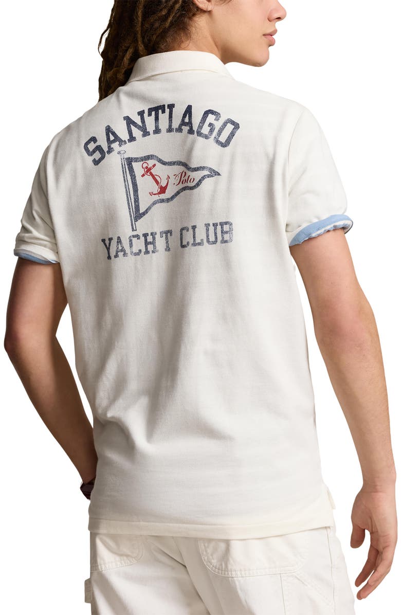Polo Ralph Lauren Yacht Club Cotton Mesh Polo, Alternate, color, Nevis