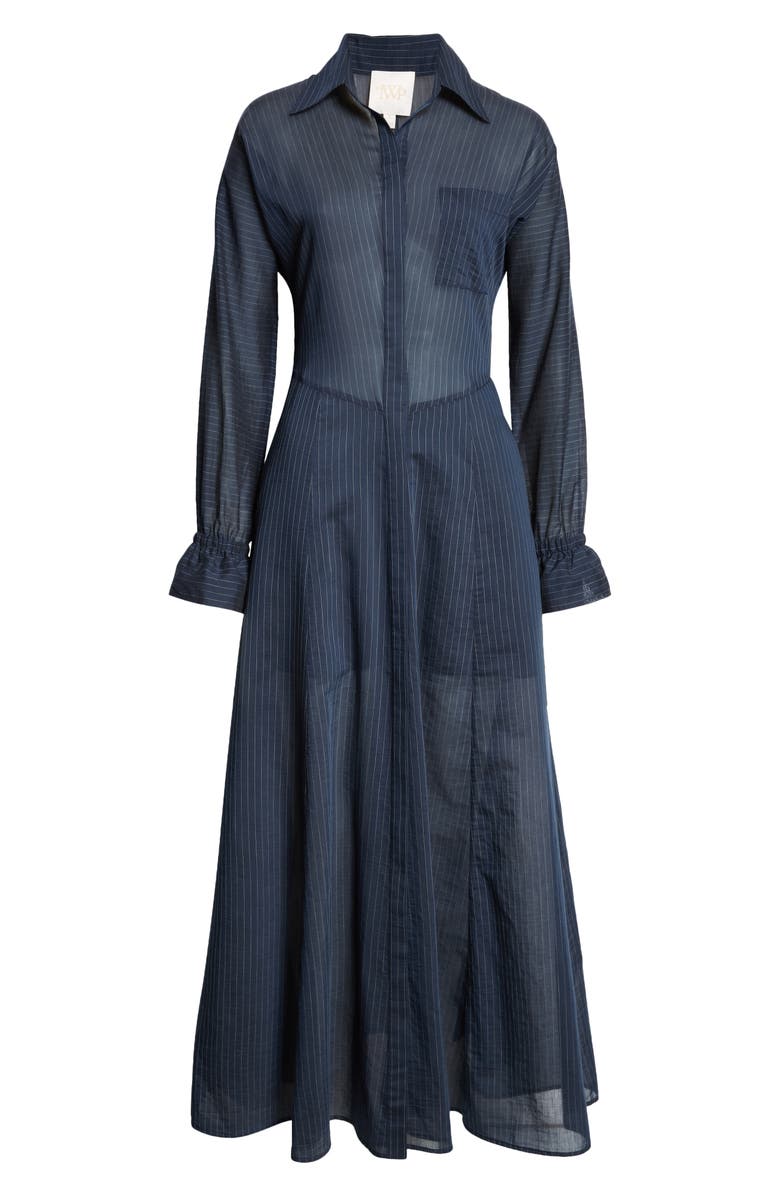 TWP Lazy Hazy Days Of Summer Long Sleeve Maxi Shirtdress, Alternate, color,