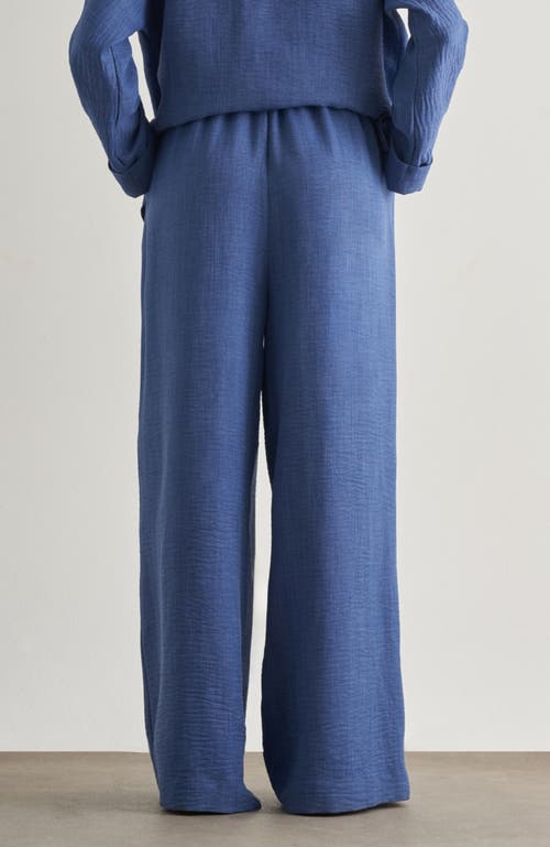 Mizalle Wide-leg Pants In Blue