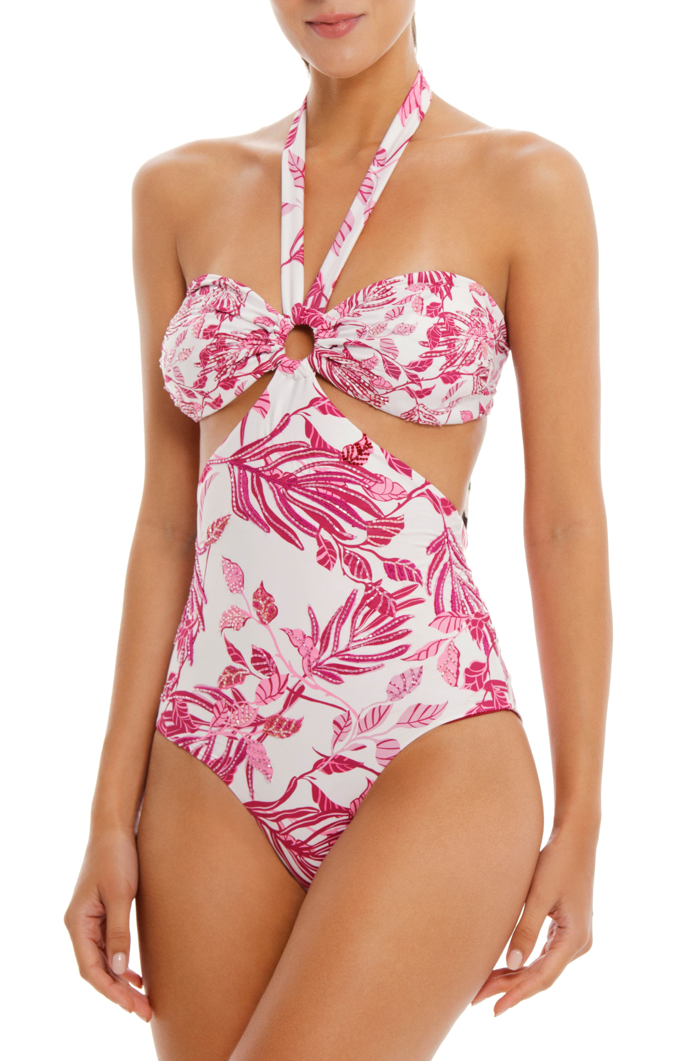 Cosita Linda Halter One-Piece Swimsuit
