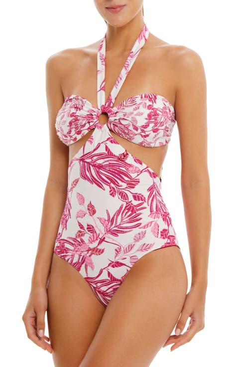 Halter One-Piece Swimsuit