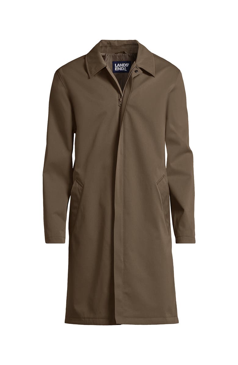 Lands' End Waterproof Mac Raincoat, Alternate, color, Vintage Taupe