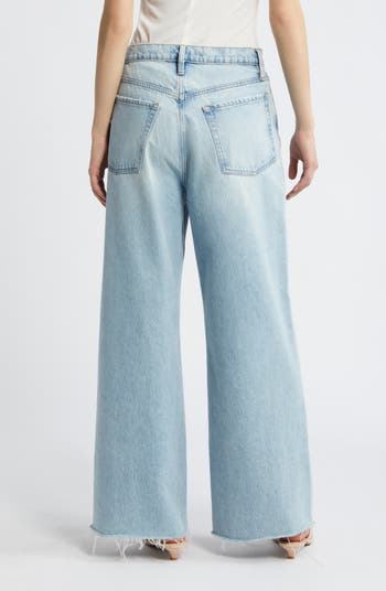 FRAME Le Low Baggy Wide Leg Jeans | Nordstromrack