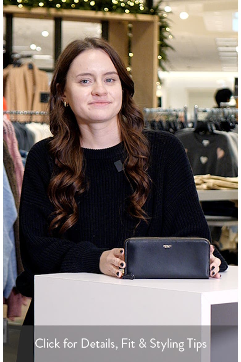 Refined Calf Leather New York Zip Wallet video