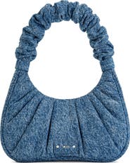 JW PEI Gabbi Ruched Faux Leather Hobo