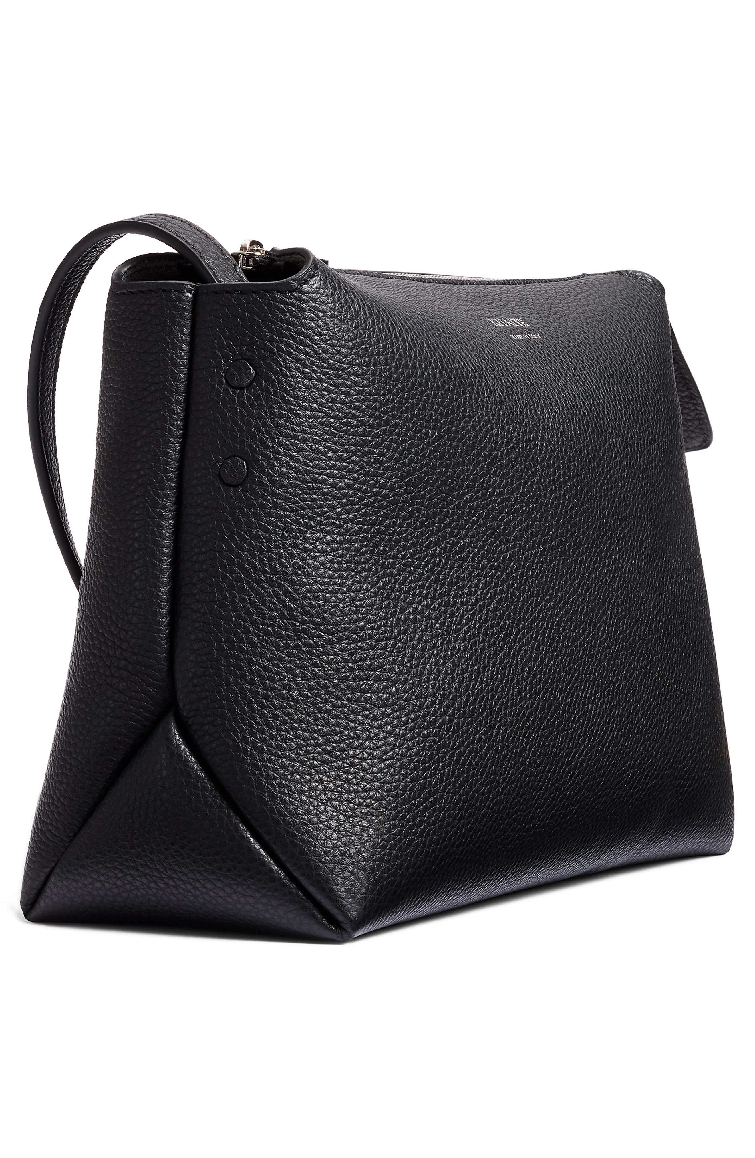 Khaite Medium Lina Leather Crossbody Bag, Alternate, color, 