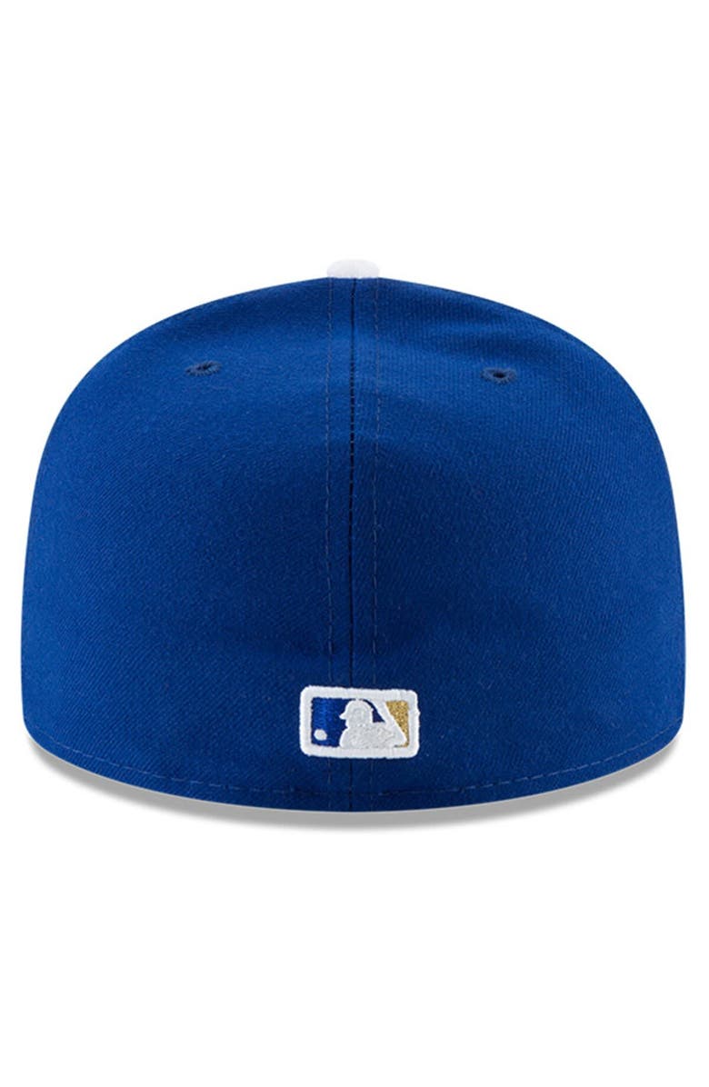 New Era Men's New Era Royal Kansas City Royals 2024 Jackie Robinson Day 59FIFTY Fitted Hat, Alternate, color, 