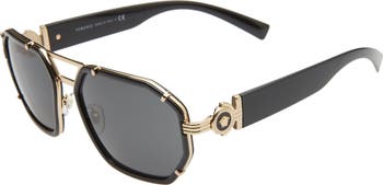 58mm Aviator Sunglasses