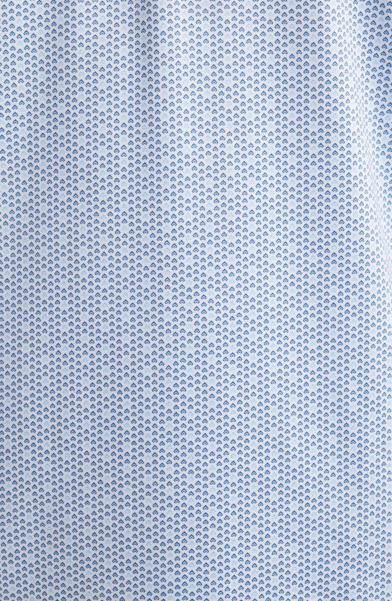 johnnie-O Emillio Geo Print PREP-FORMANCE Golf Polo, Alternate, color, Lake