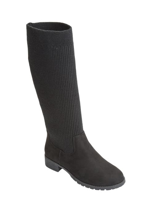 The Antonella Tall Calf Boot (Wide Widths Available)