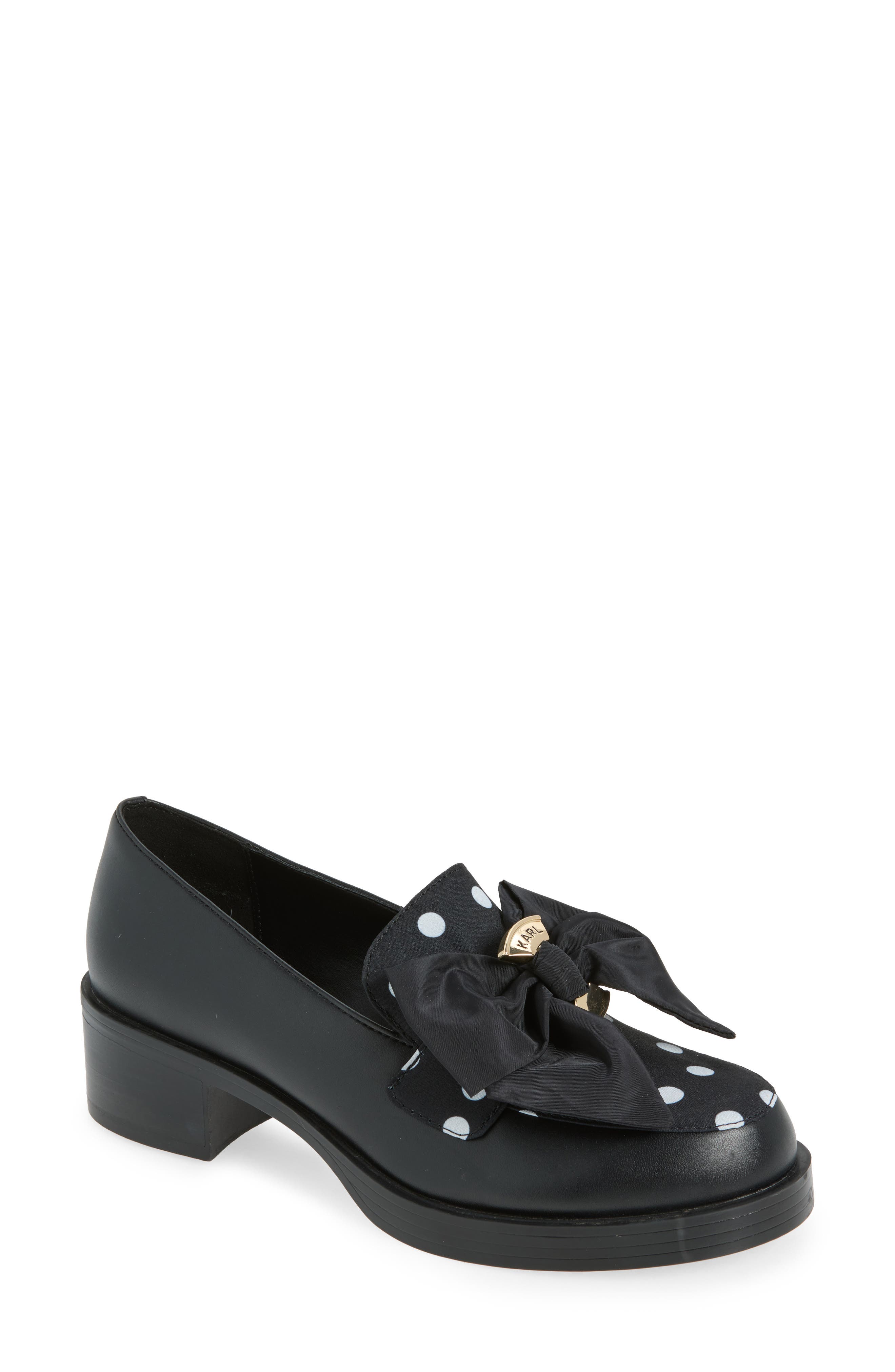 Camilia Fan Bow Loafer