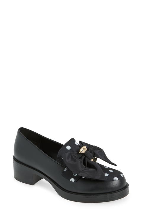 Camilia Fan Bow Loafer