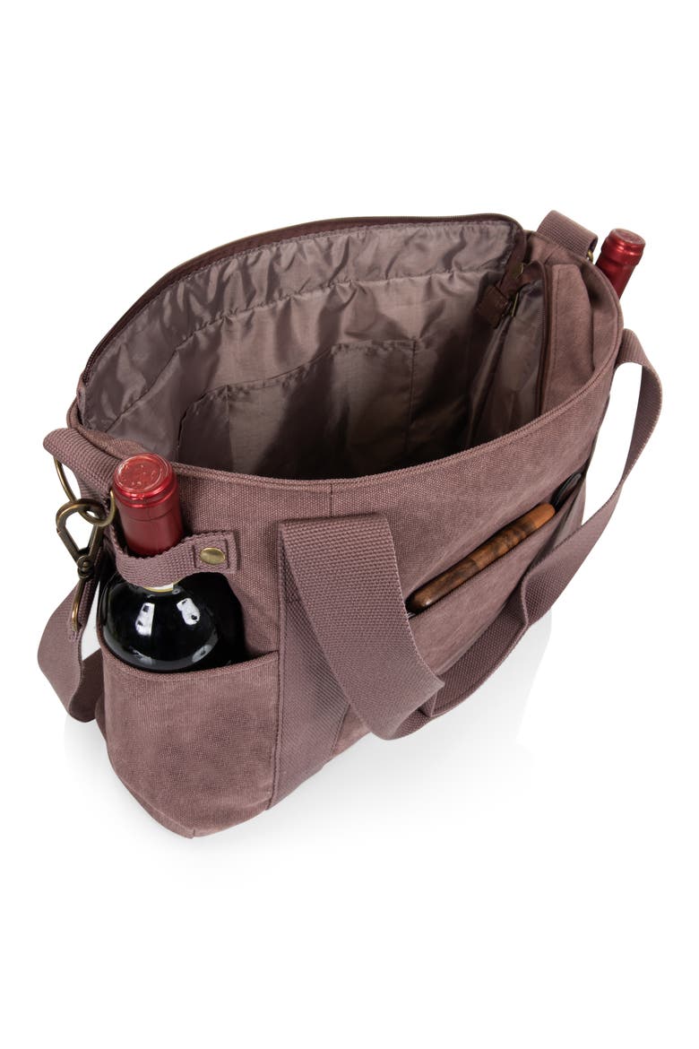 Temecula Wine Insulated Tote Bag, Alternate, color, RED