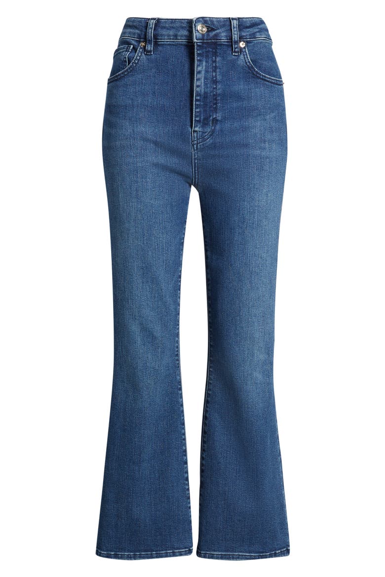 The Reboot High Waist Crop Flare Jeans, Alternate, color, SONNET
