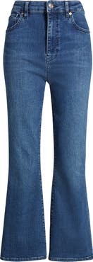 FRAME The Reboot High Waist Crop Flare Jeans