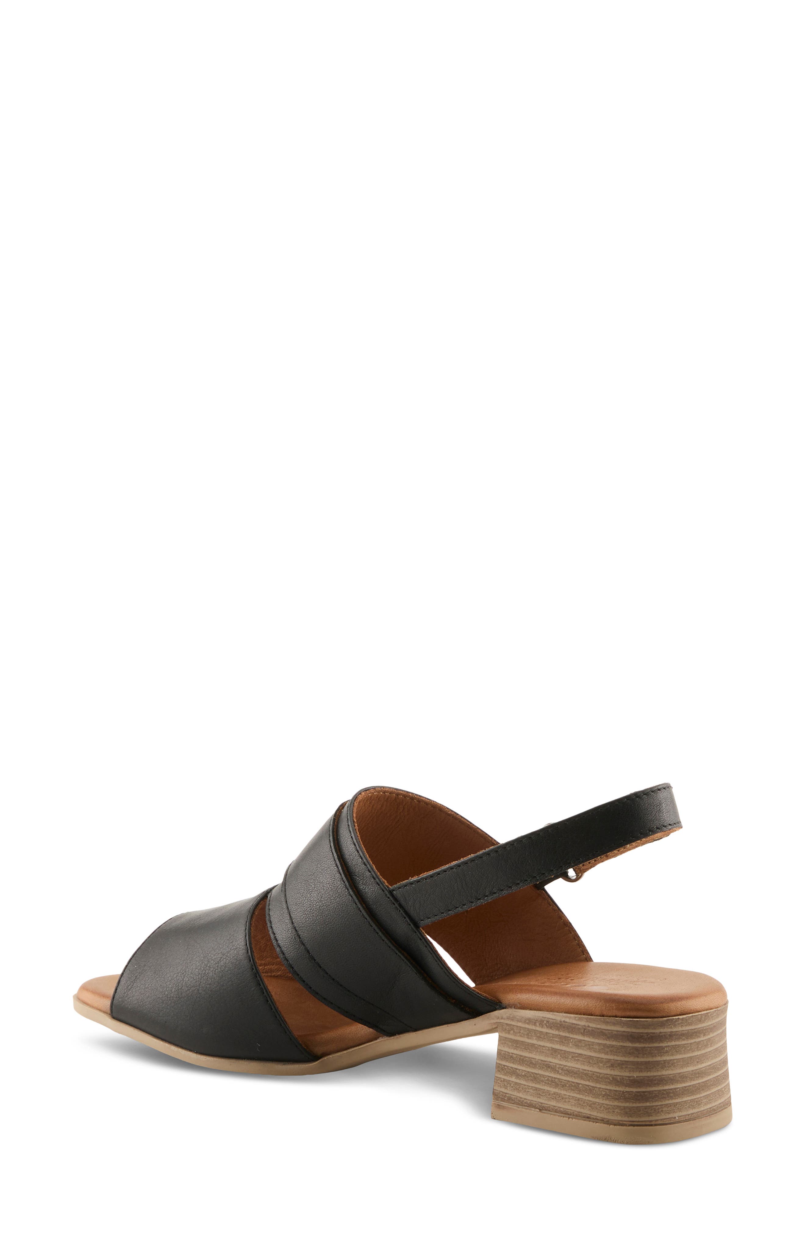 Spring Step Acoliana Slingback Sandal, Alternate, color, Black