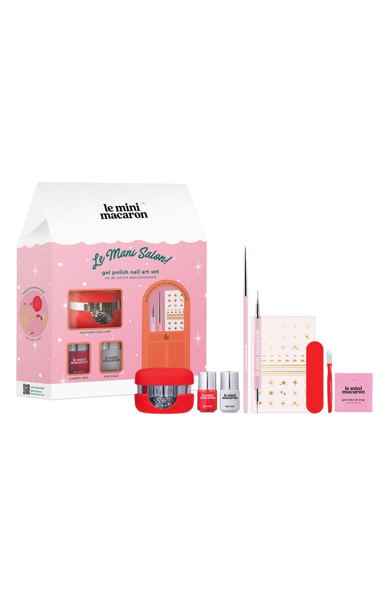 Le Mini Macaron Le Mani Salon Gel Polish Nail Art Set $45 Value, Main, color, 