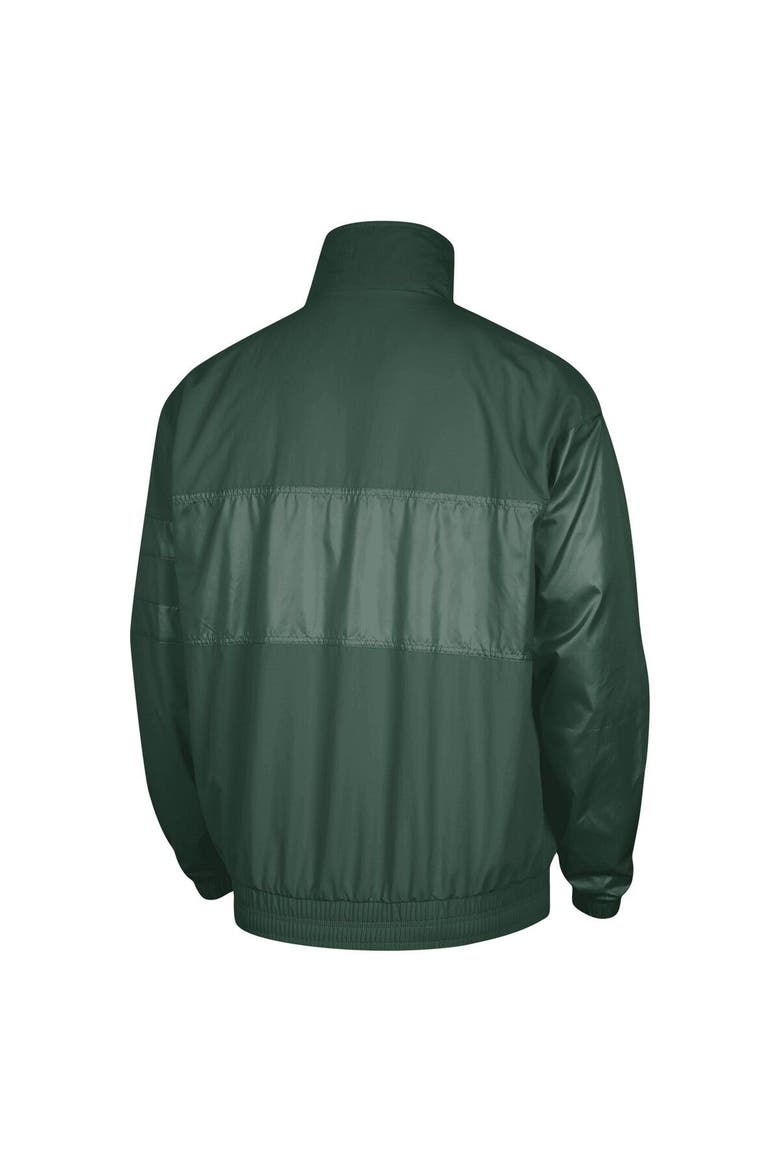 Men's Nike Hunter Green Milwaukee Bucks Courtside Versus Capsule Full-Zip Jacket, Alternate, color, Hunter Green