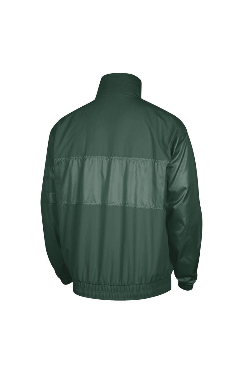 Nike Men's Nike Hunter Green Milwaukee Bucks Courtside Versus Capsule Full-Zip Jacket, Alternate, color, Hunter Green