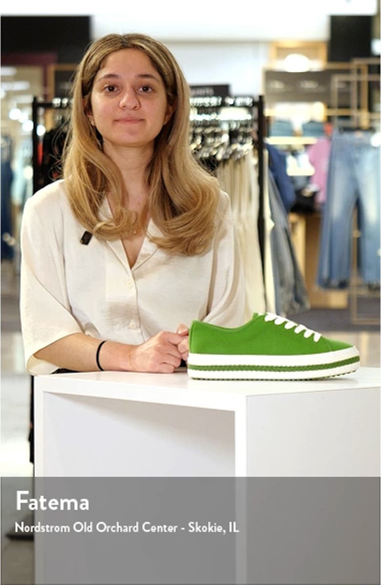 taylor platform sneaker, sales video thumbnail