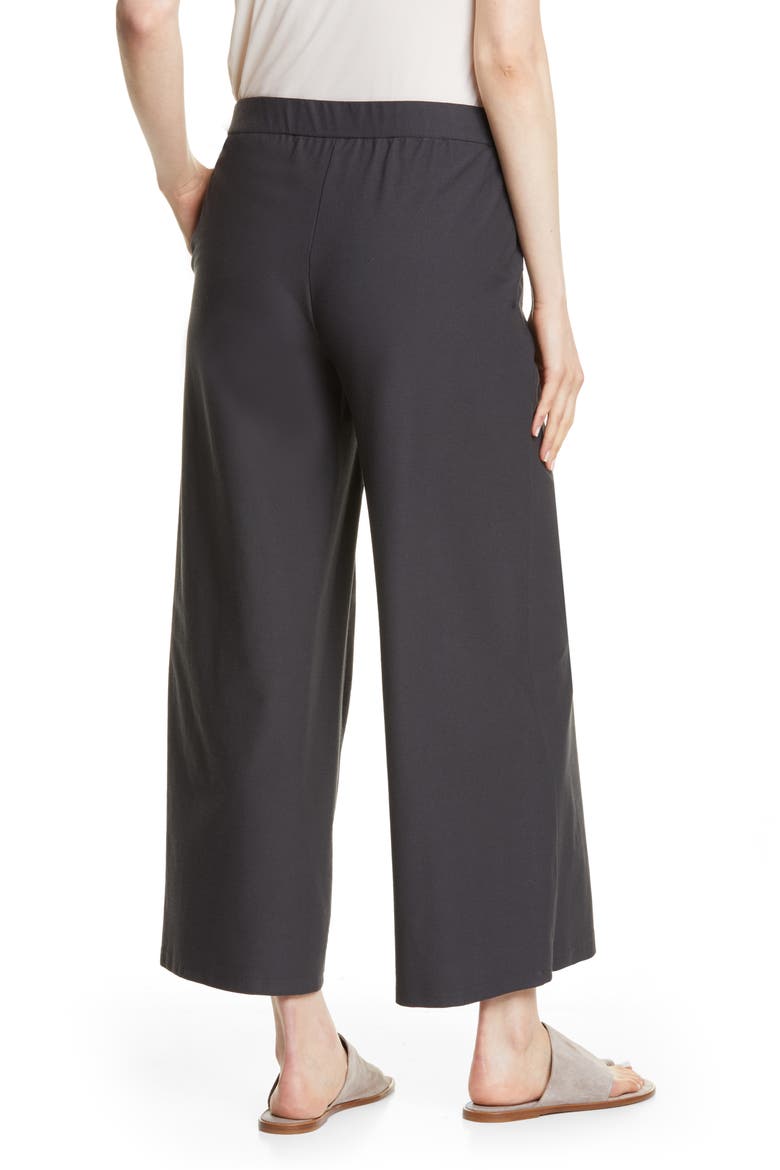 High Waist Ankle Pants, Alternate, color, CHARCOAL
