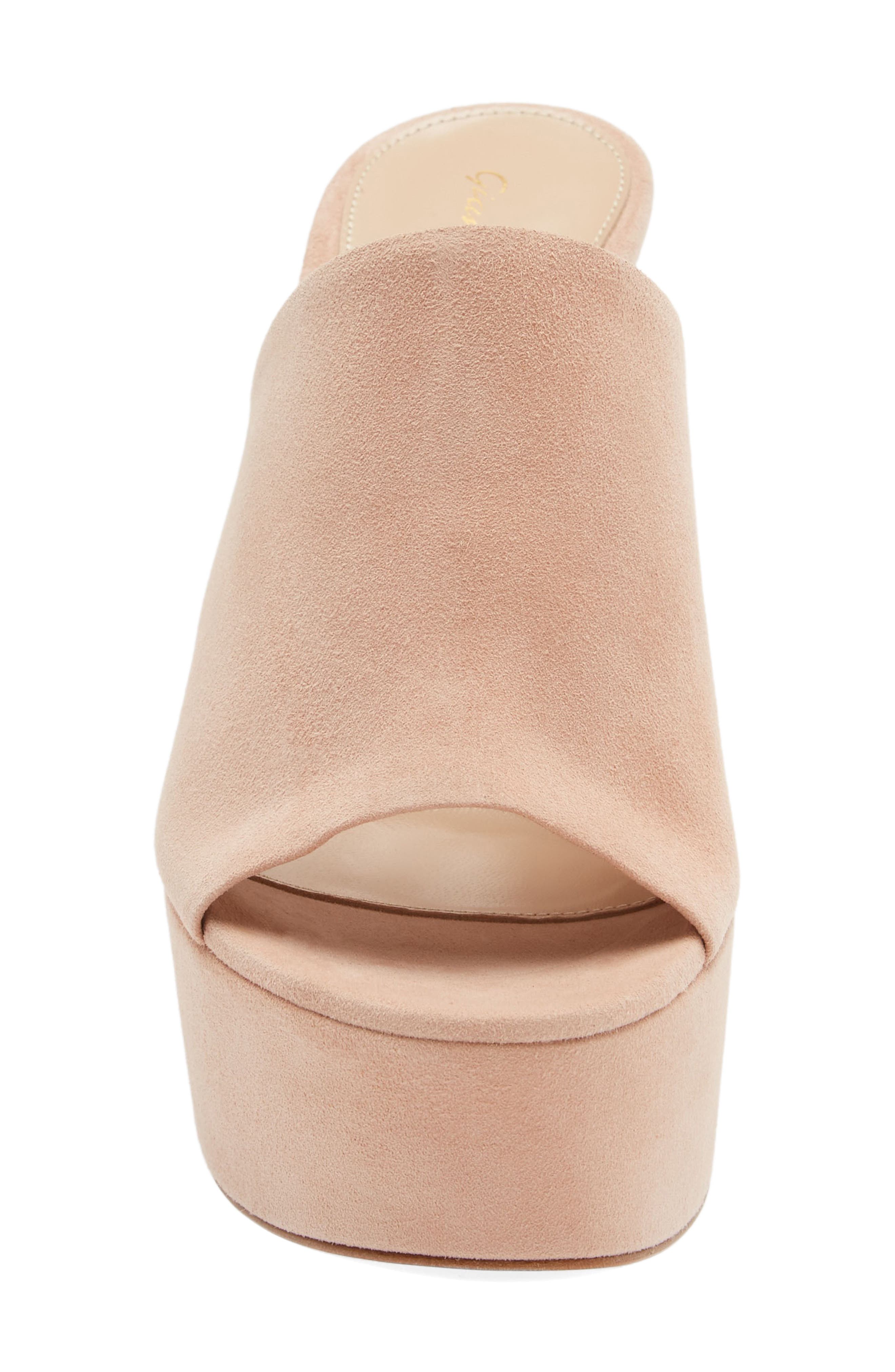 Gianvito Rossi Platform Mule, Alternate, color, 