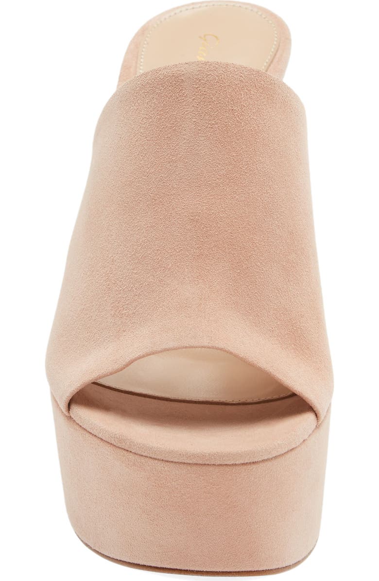 Gianvito Rossi Platform Mule, Alternate, color,