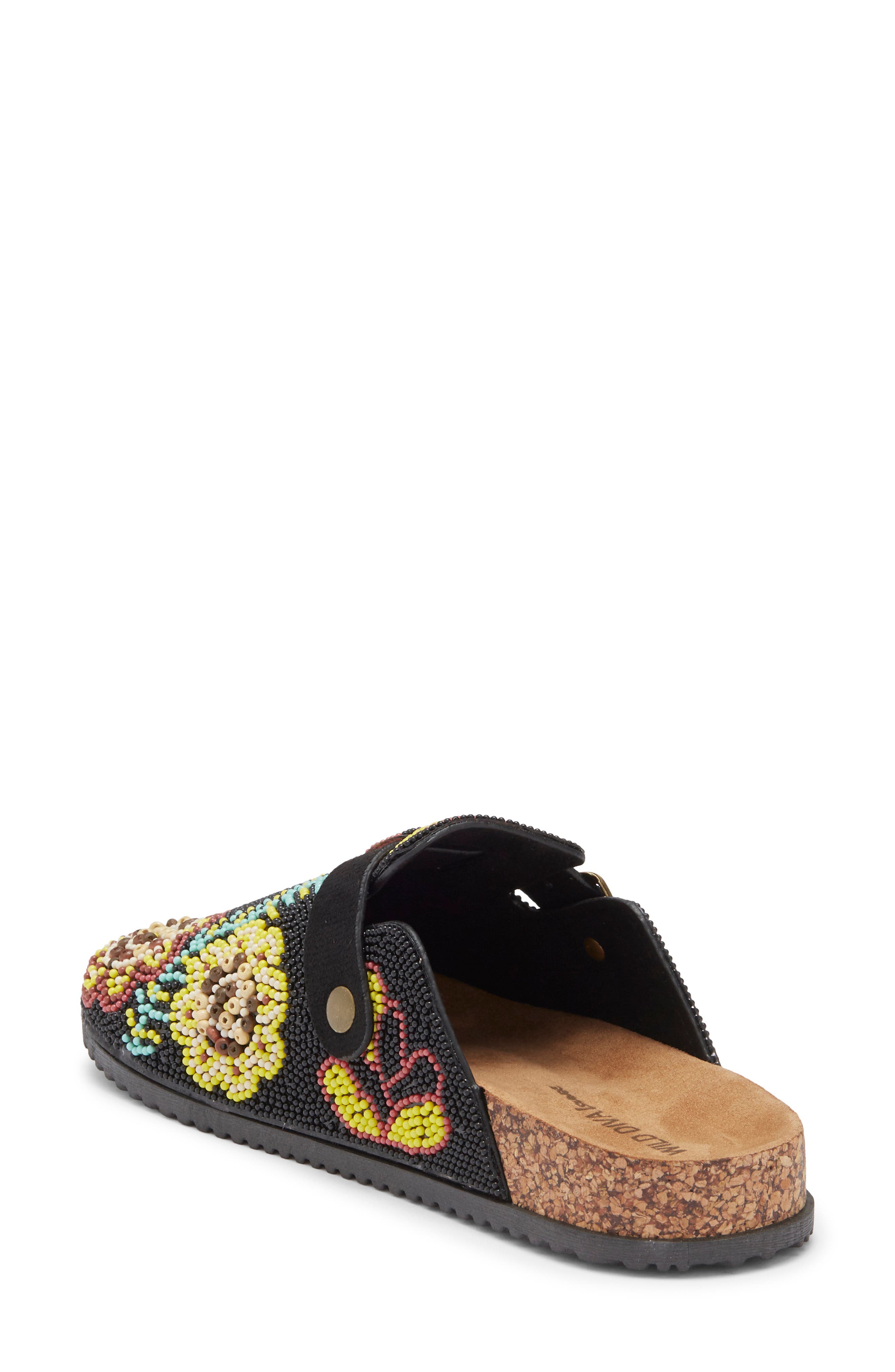 WILD DIVA LOUNGE Matcha Embroidered Mule, Alternate, color, 