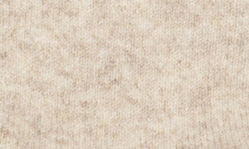 Hansel From Basel Love Cashmere Blend Crew Socks In White