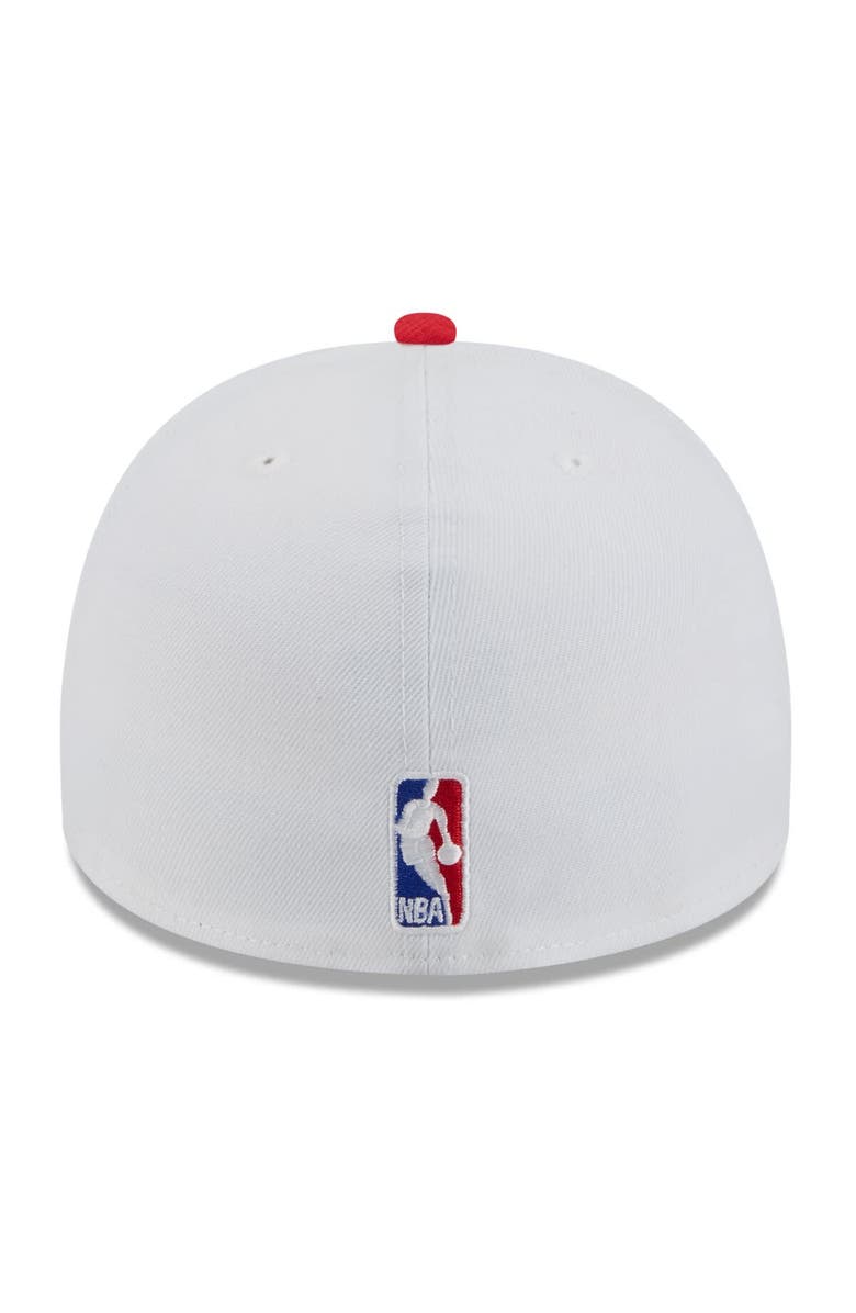 New Era Men's New Era White/Red Toronto Raptors 2025 NBA Draft A-Frame 59FIFTY Fitted Hat, Alternate, color, White