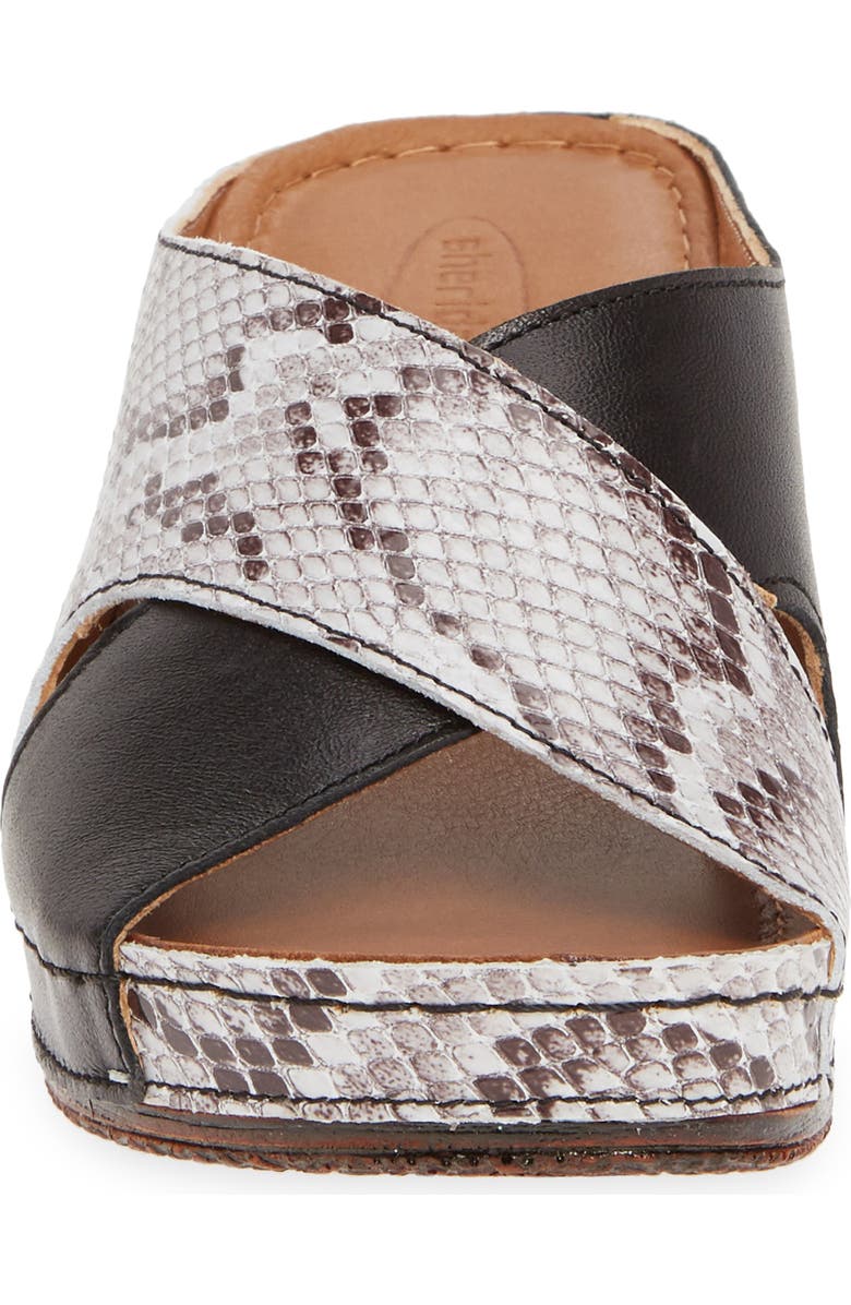 Sheridan Mia Kokos Wedge Slide Sandal, Alternate, color,