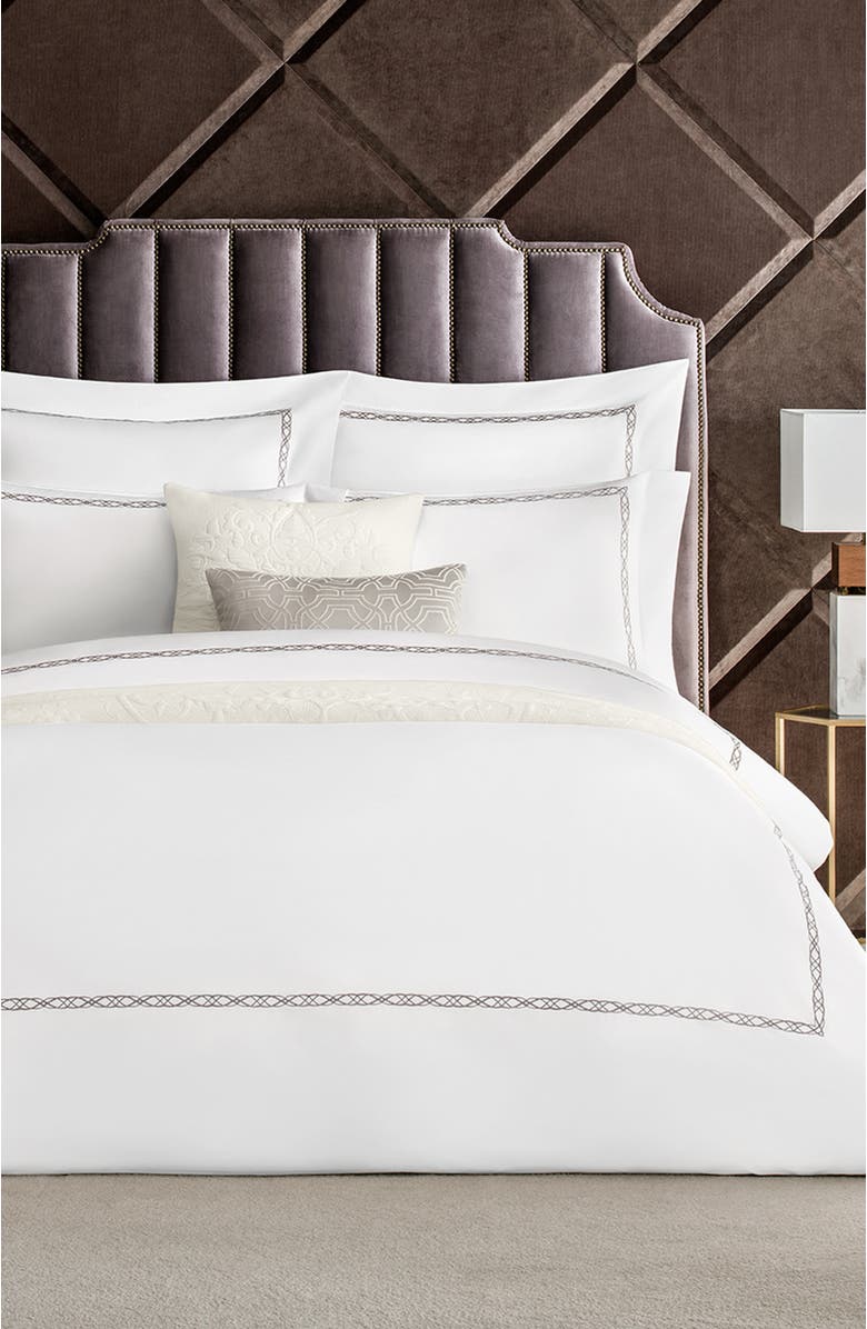 Togas Mia Duvet Cover, Alternate, color, White