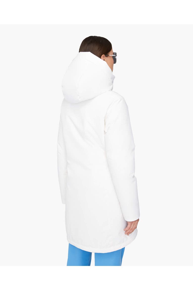 GENIA | Hooded Down Winter Jacket, Alternate, color, Ivory
